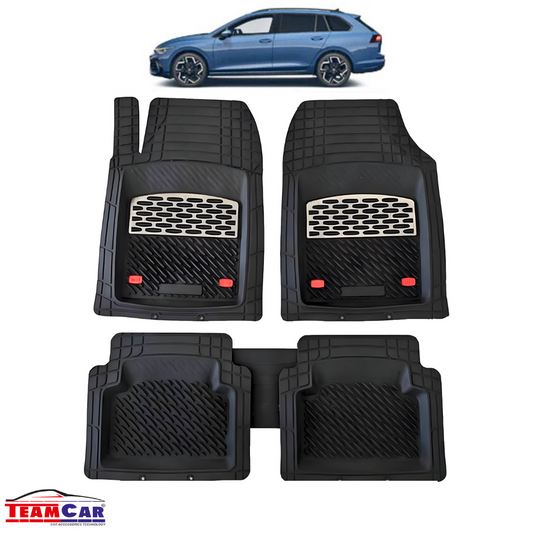 Covorase Auto TeamCar® Tip Tavita Compatibile Volkswagen Golf 8 Variant (2020–2025) Negru marmorat