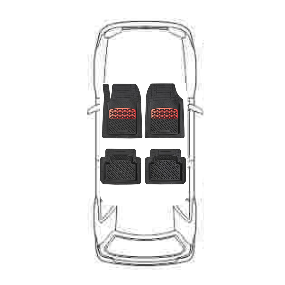 Covorașe Auto TeamCar® Toyota Corolla E210 (2018–prezent) - Hatchback Red