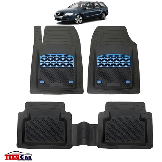 Volkswagen Passat B6 Variant Covorase Auto TeamCar® Tip Tavita Compatibile Variant / Break (2005–2010) Blue