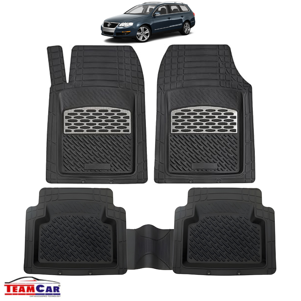 Volkswagen Passat B6 Variant Covorase Auto TeamCar® Tip Tavita Compatibile Variant / Break (2005–2010) Silver