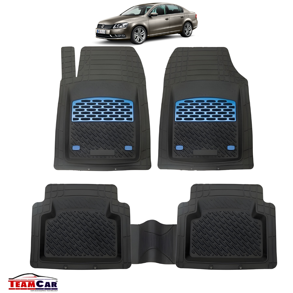 Covorase Auto TeamCar® Tip Tavita Compatibile Volkswagen Passat B7 Sedan (2010–2014) Blue