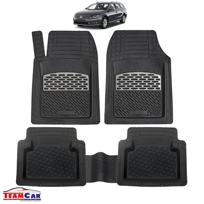 Volkswagen Passat B7 Variant Covorase Auto TeamCar® Tip Tavita Compatibile (2010–2014) Silver
