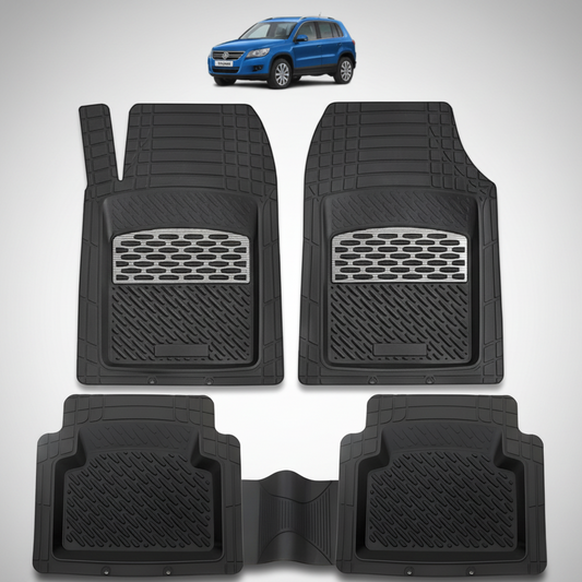 Covorase Auto TeamCar® Tip Tavita Compatibile Volkswagen Tiguan AD1 SUV (2007–2016) Carbon