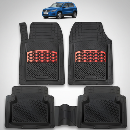Covorase Auto TeamCar® Tip Tavita Compatibile Volkswagen Tiguan AD1 SUV (2007–2016) Red