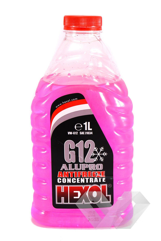 Antigel rosu G12 concentrat Hexol, -70°C 1L