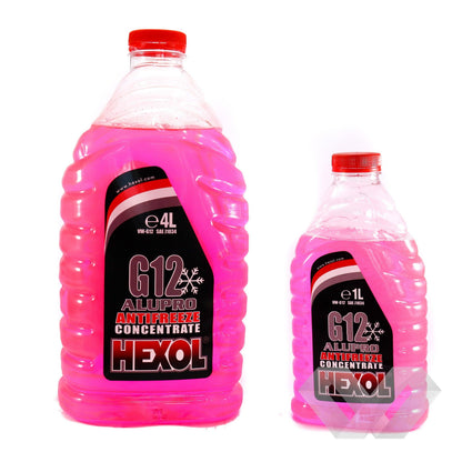 Antigel rosu G12 concentrat Hexol, -70°C, 4L