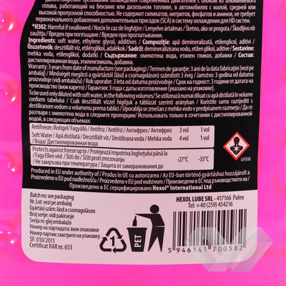 Antigel rosu G12 concentrat Hexol, -70°C, 4L
