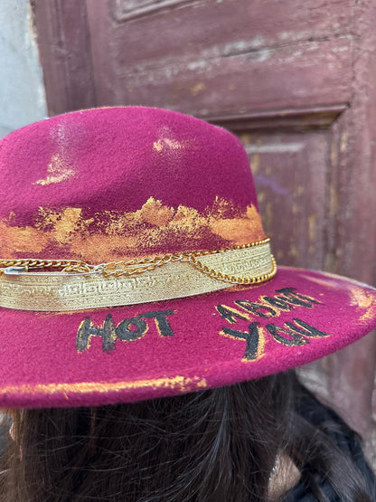 Artistic Hat - Handpainted Premium