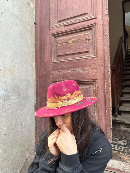 Artistic Hat - Handpainted Premium