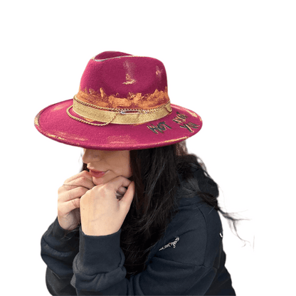 Artistic Hat - Handpainted Premium