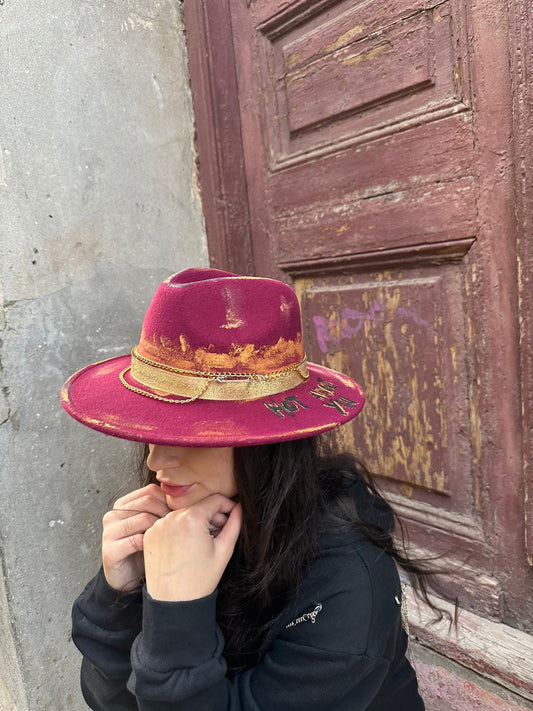 Artistic Hat - Handpainted Premium