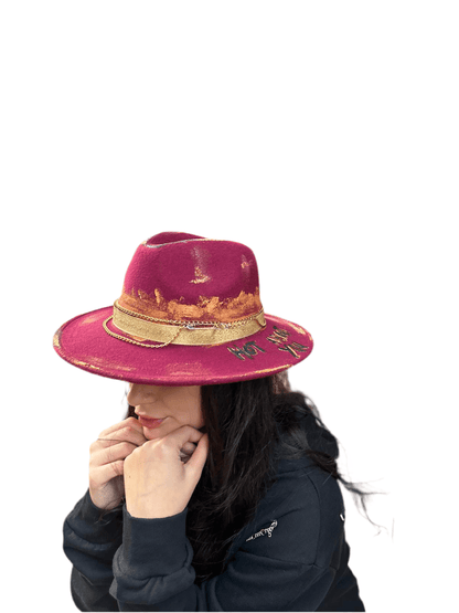 Artistic Hat - Handpainted Premium