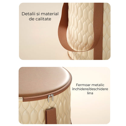 Cada pliabila pentru picioare SPA, Pliabila si portabila, Bej