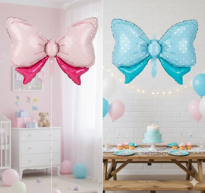 Balon în formă de fundă cu model cu buline