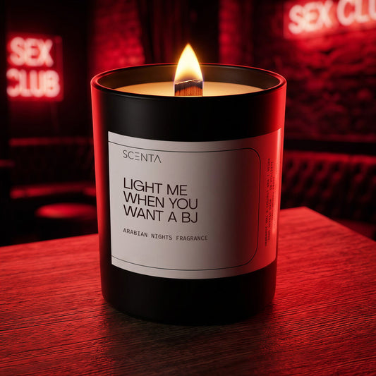Lumânare parfumată Light me when you want a BJ