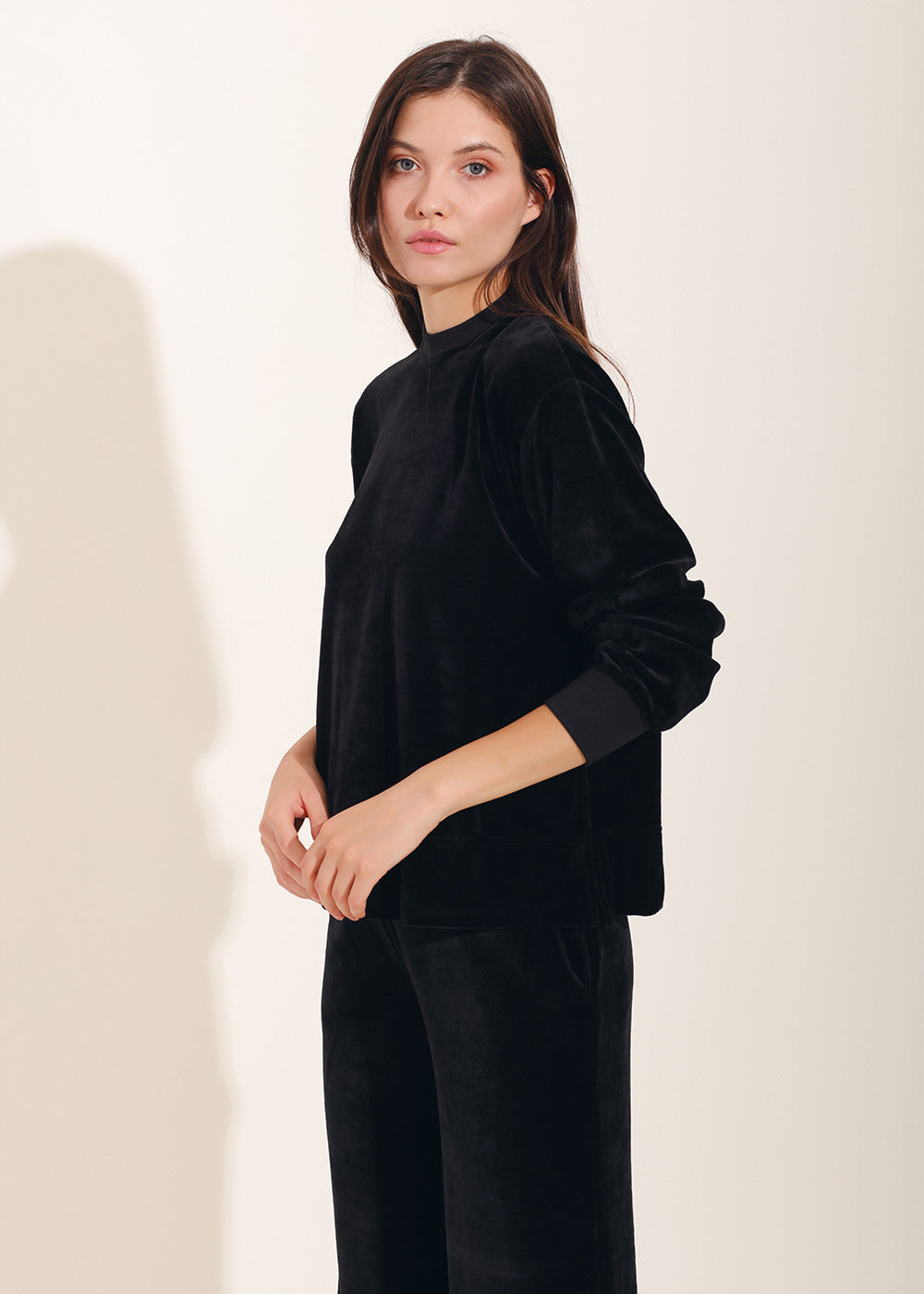 Bluză Damă Velvet Negru