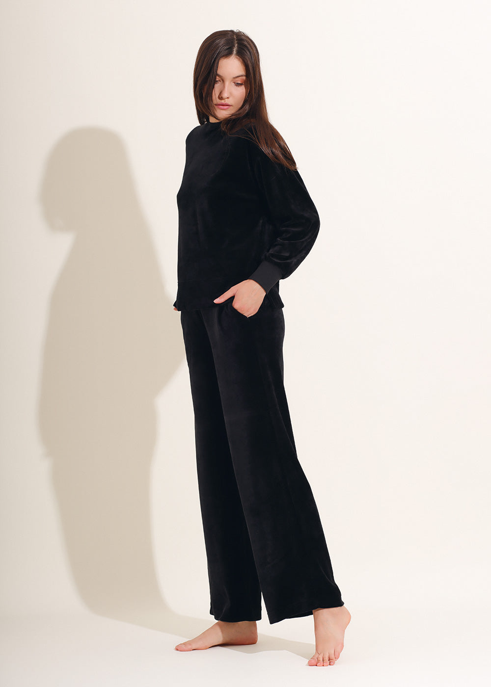 Bluză Damă Velvet Negru