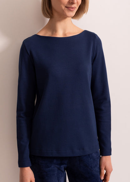 Bluză Damă Velvet Bleumarin