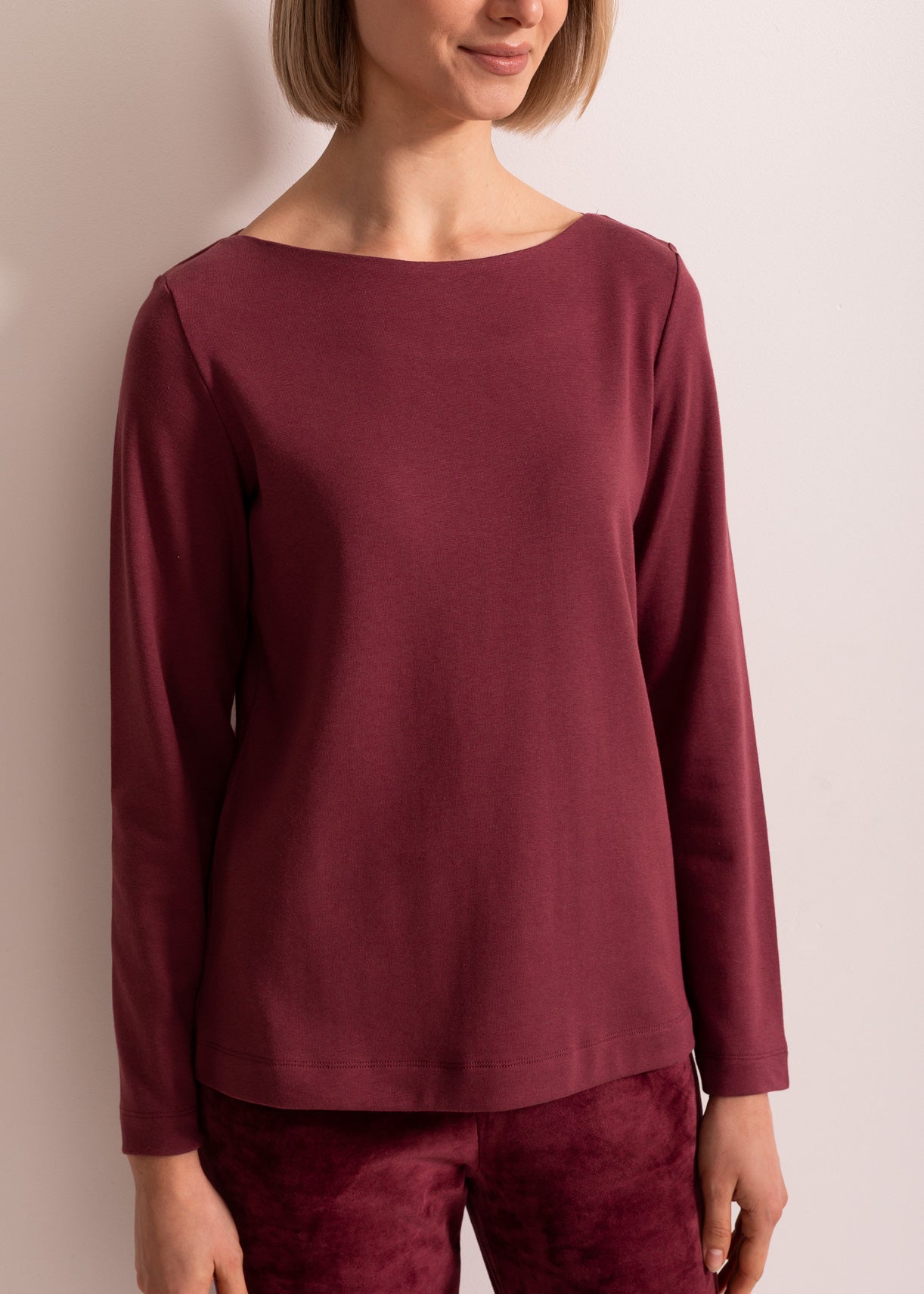 Bluză Damă Velvet Bordo