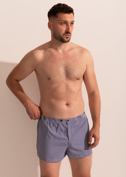 Boxeri Bărbați Victor Bumbac Poplin