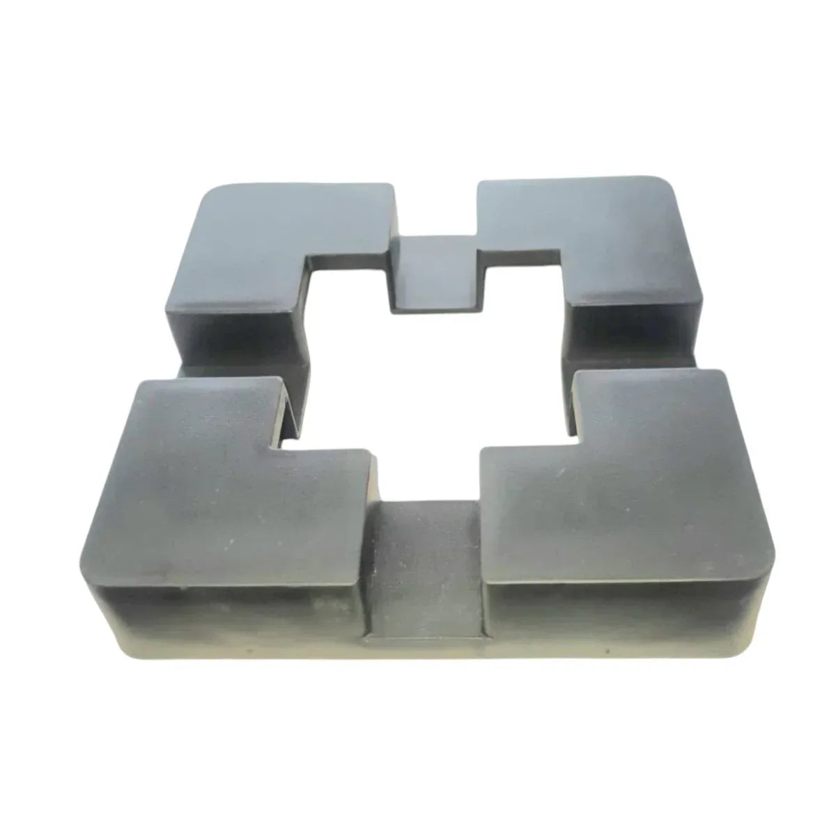 Capac mascare stalp, plastic, Naimeed D6477, 15x15x3 cm, Gri