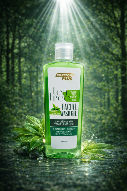 Gel Curățare Față Cu Arbore De Ceai - 200 ml