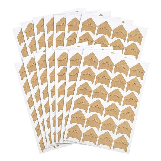 Colțare sticker pentru fotografii - kraft (set 240 buc)
