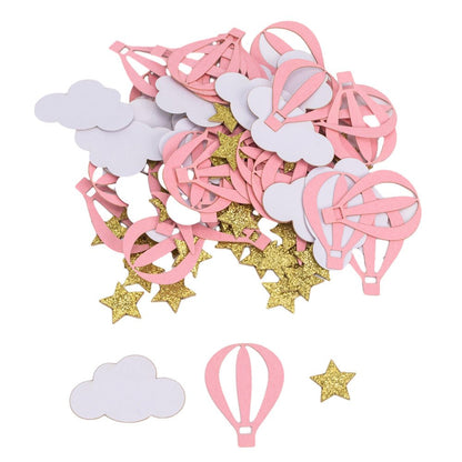 Confetti stele si nori (set 100 buc)