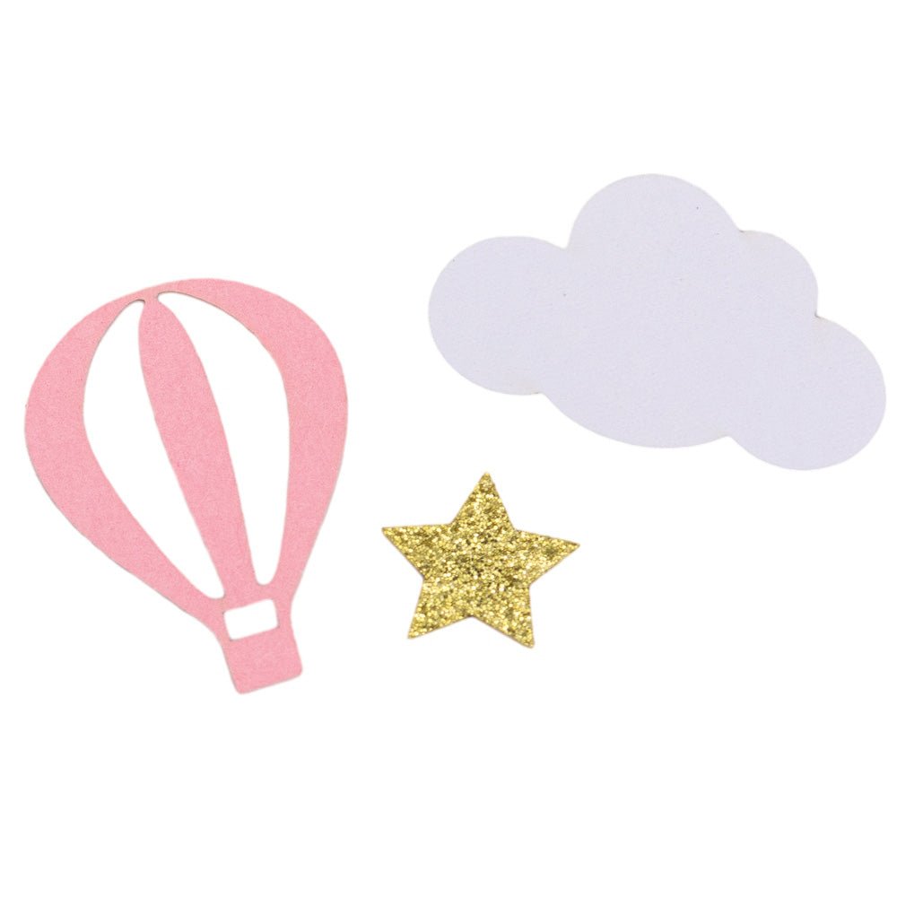 Confetti stele si nori (set 100 buc)