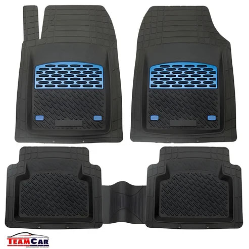 Covorașe Universale Tip Tăviță TEAMCAR® Audi A4 B6 Variant (2000–2004), Set 5 Bucăți, Blue