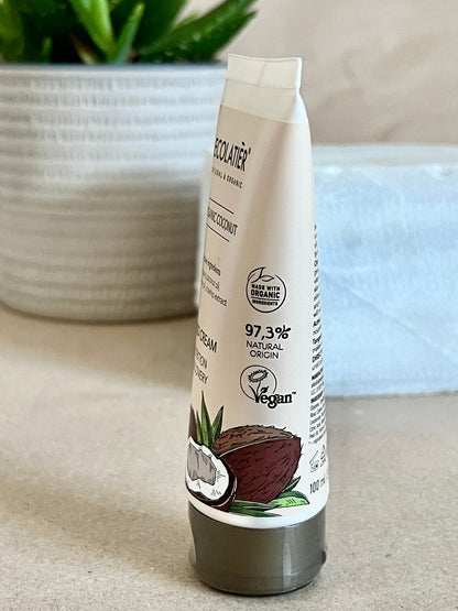 Cremă de mâini cu ulei de cocos