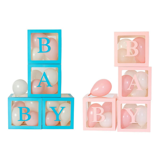 Cuburi Decorative BABY - (set 4 buc)