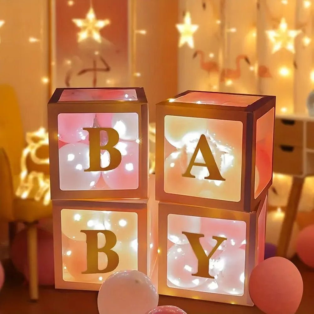 Cuburi Decorative BABY - (set 4 buc)