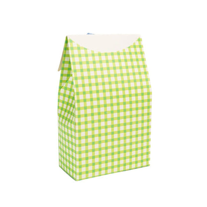 Cutie mică cu cravată - verde (set 50 buc)