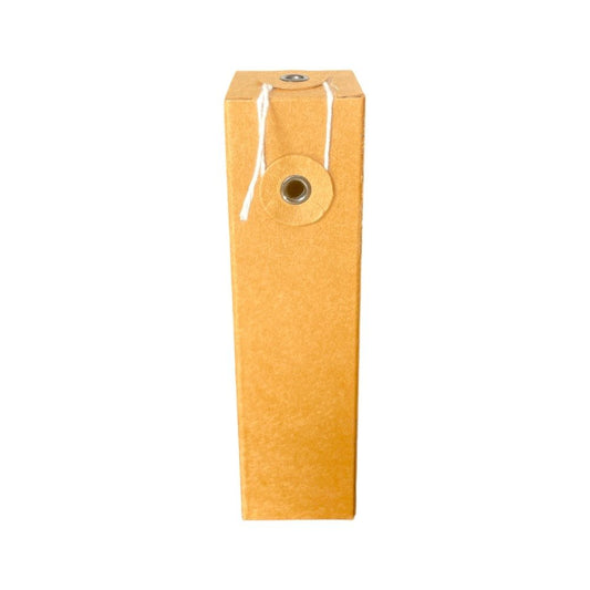 Cutie pentru sticluțe cu sigiliu din sfoară - kraft (set 50 buc)