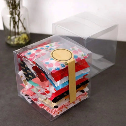Cutii plastic - Transparente (set 50 buc)