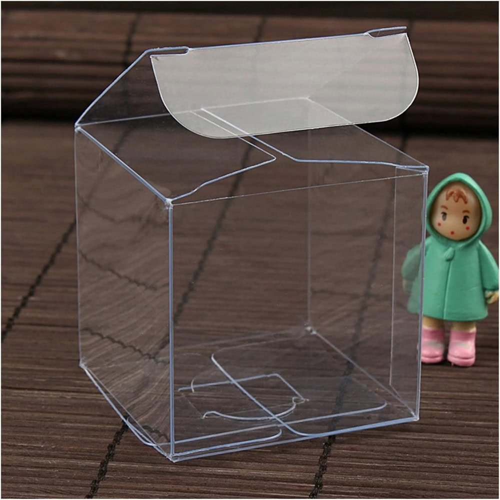 Cutii plastic - Transparente (set 50 buc)