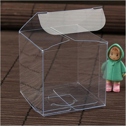 Cutii plastic - Transparente (set 50 buc)