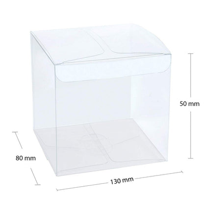 Cutii plastic - Transparente (set 50 buc)