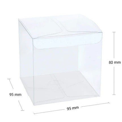 Cutii plastic - Transparente (set 50 buc)