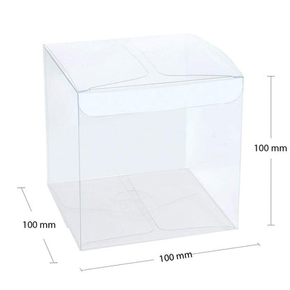 Cutii plastic - Transparente (set 50 buc)