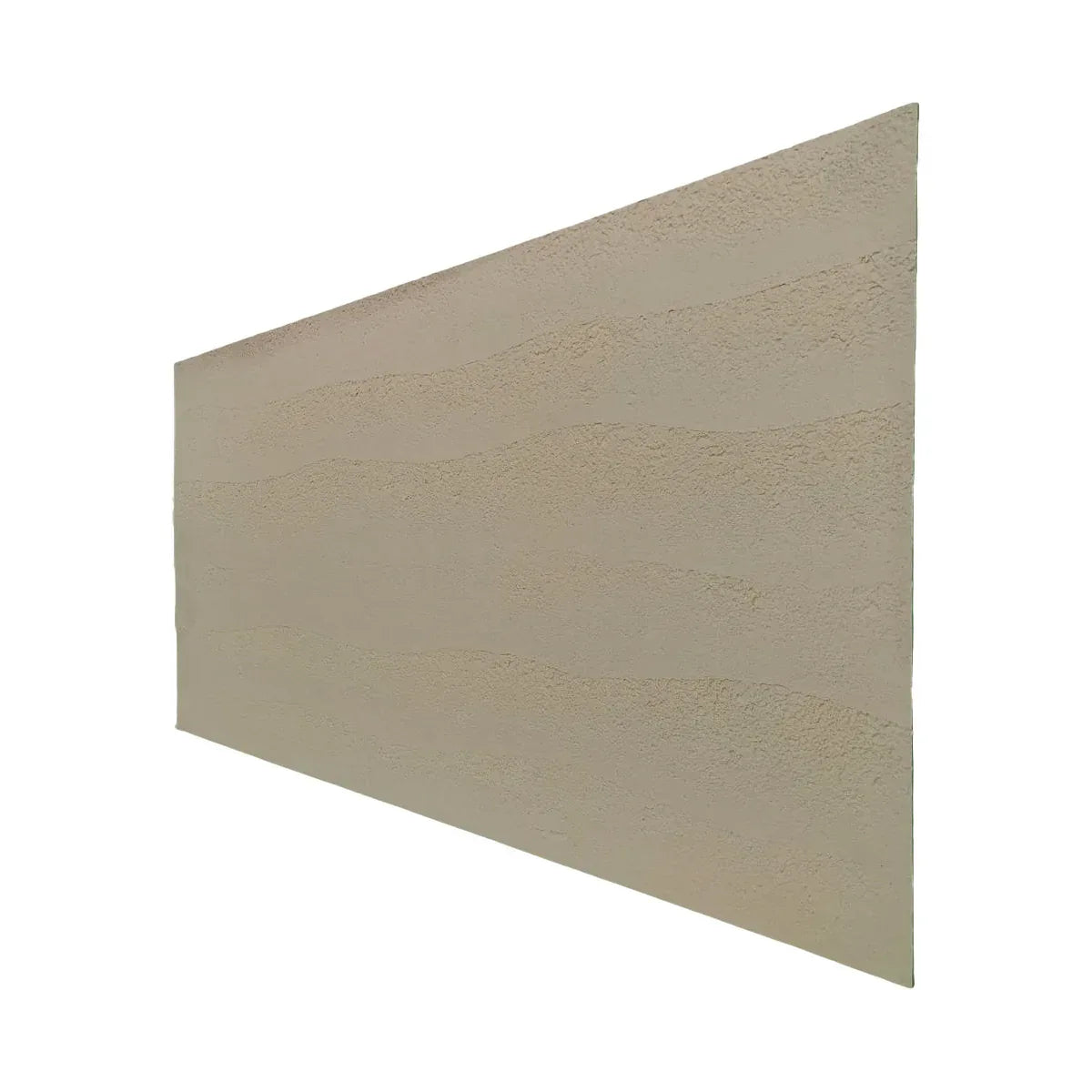 Set 16 panouri decorative din praf de piatra, Naimeed D7322, ignifuge, strat protector ceramic, rezistente la razele UV, 120x60x0.2 cm, crem