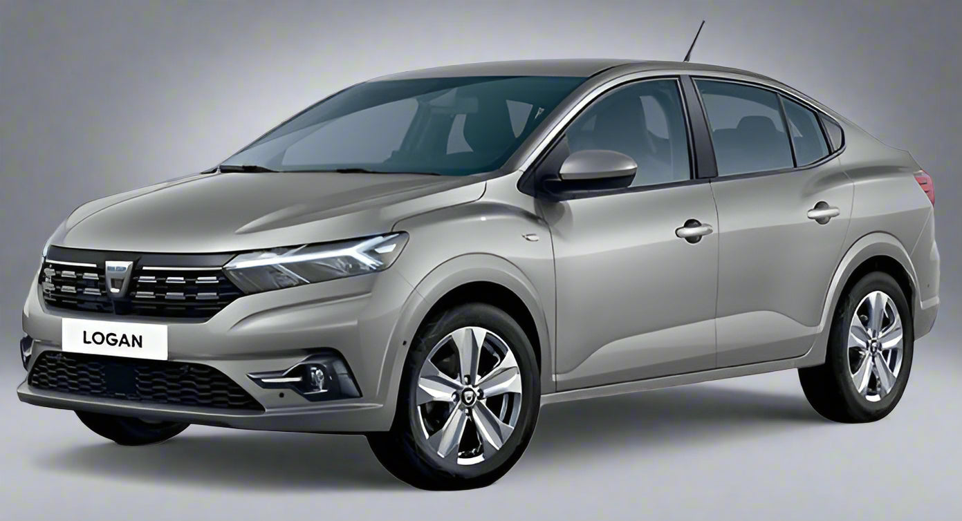 Covorașe Auto TeamCar® Tip Tăviță Compatibile Dacia Logan III (2020–prezent) - Sedan/Red
