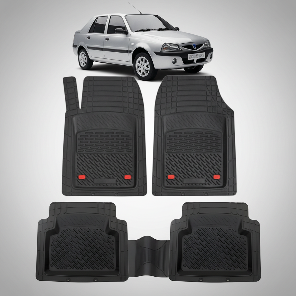 Covorase Tip Tavita Compatibile Dacia Solenza, Negru