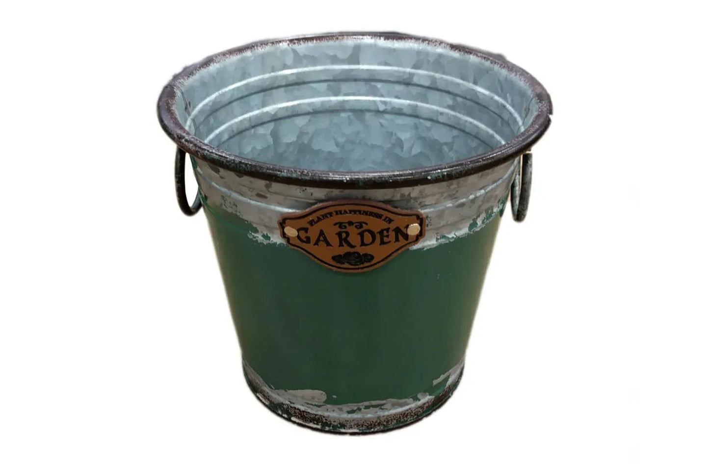 Vas decor din metal D2612, 18x12x16 cm