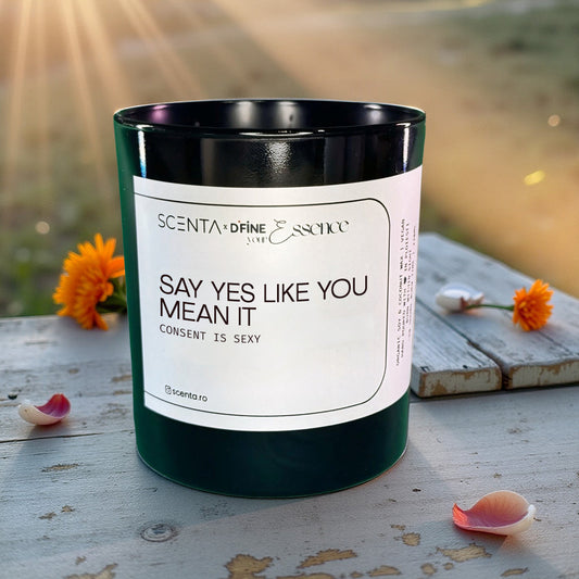 Lumânare parfumată Say yes like you mean it.