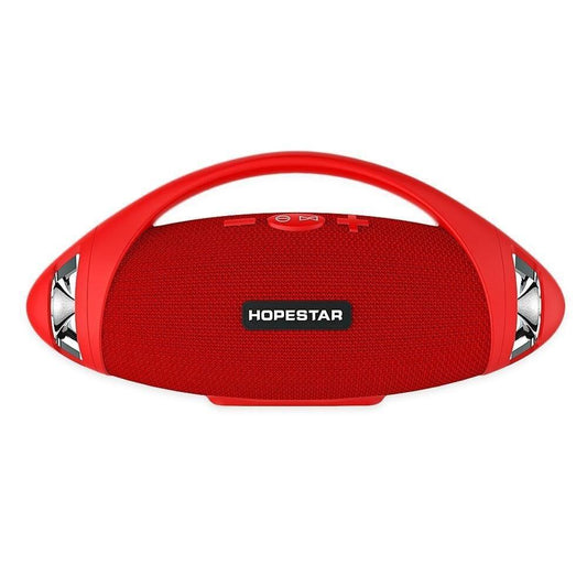 Boxa portabila HOPESTAR H37, Rugby style, rosu, 1200mAh, 6W, D1293