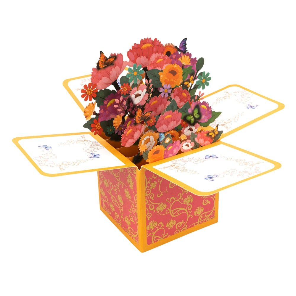 Felicitare explozivă 3D - model 1