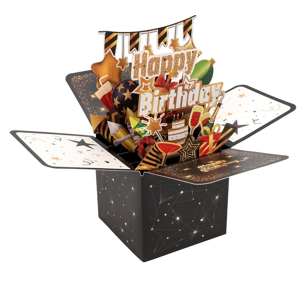 Felicitare explozivă 3D - model 2