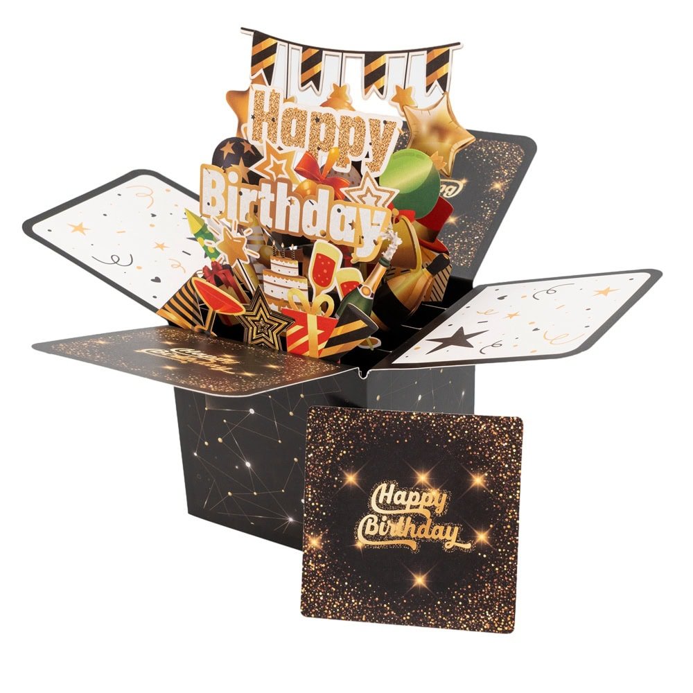 Felicitare explozivă 3D - model 2